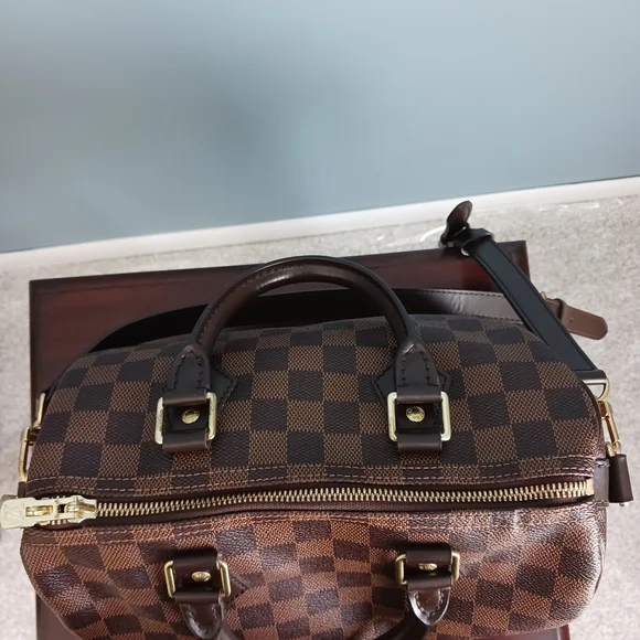 Louis Vuitton Speedy 25 Damier Ebene - Picture 16 of 16